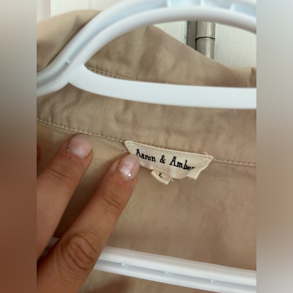 Aaron & Amber baby doll dress in size L (beige) - Picture 3 of 4